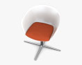 Arper Duna 4 Ways Sessel 3D-Modell