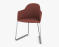 Arper Cila Sled 扶手椅 3D模型