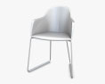 Arper Cila Sled 肘掛け椅子 3Dモデル