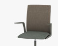 Arper Kinesit Met 肘掛け椅子 3Dモデル
