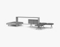 Arper Kiik Modular Lounge 3D-Modell