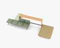 Arper Kiik Modular Lounge 3D модель