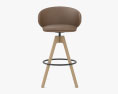 Arrmet Belle Swivel stool 3D модель