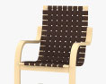 Artek Aalto 406 Sessel 3D-Modell
