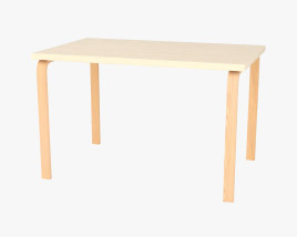 Artek Aalto 81B Table Modèle 3D