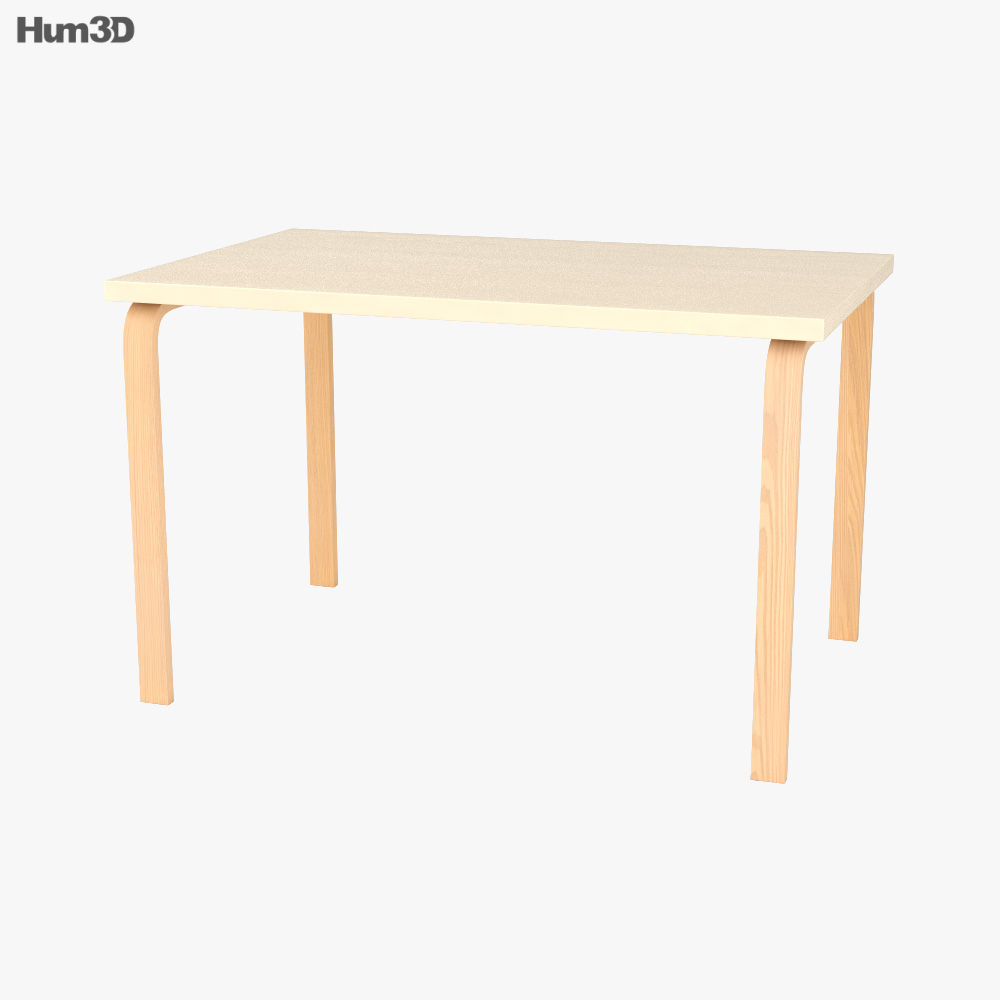 Artek Aalto 81B Table 3D model