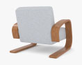 Artek 400 肘掛け椅子 3Dモデル