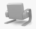 Artek 400 肘掛け椅子 3Dモデル