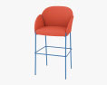 Artifort Andrea Барный стул 3D модель