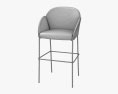 Artifort Andrea Bar stool 3d model
