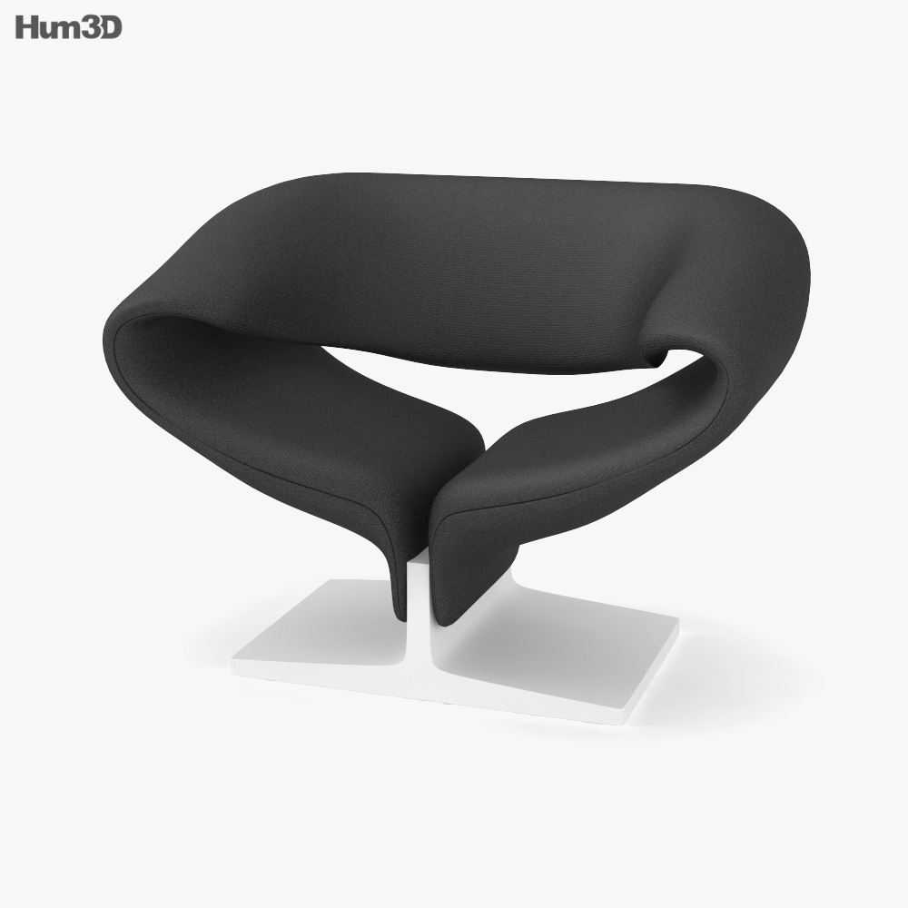 Artifort Ribbon Chair 3D model