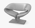 Artifort Ribbon Chair 3d model