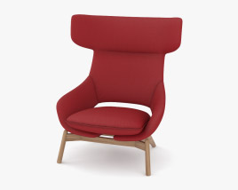 Artifort Kalm 肘掛け椅子 3Dモデル