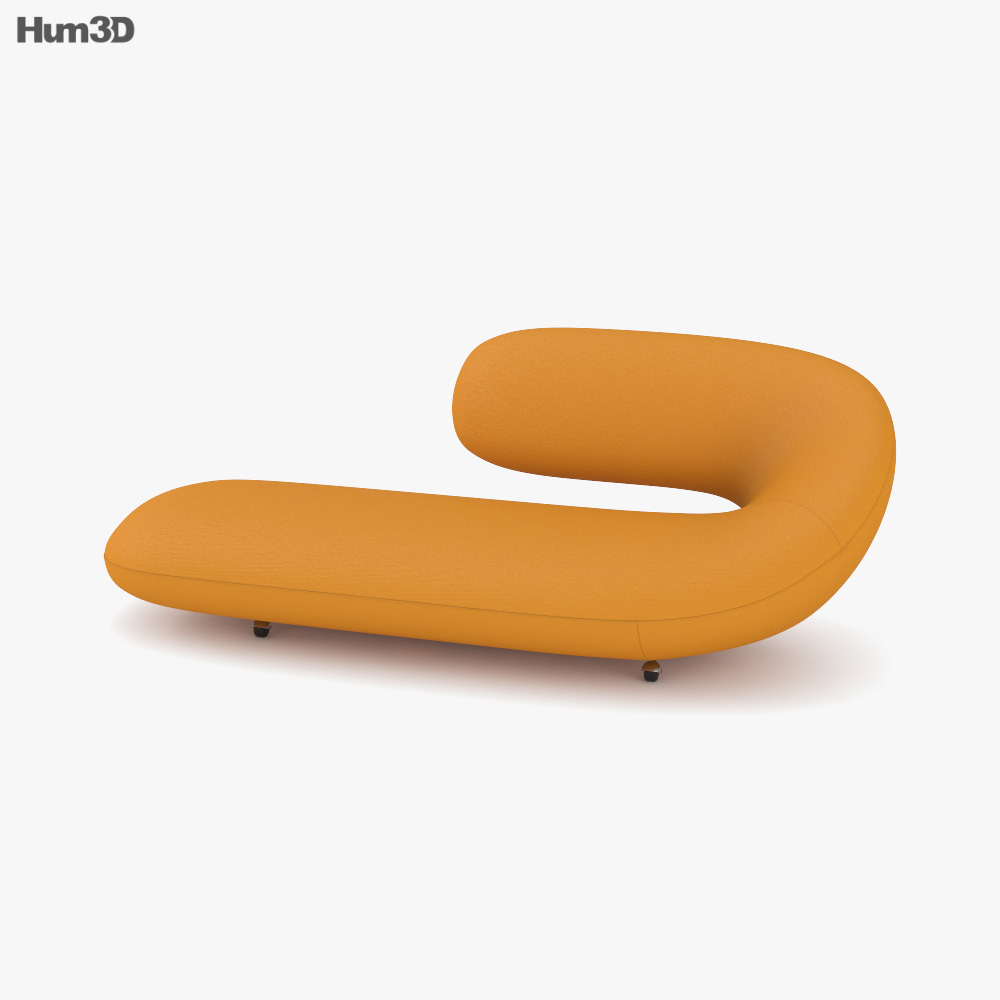 Artifort Chaise Lounge sofa 3D model