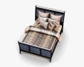 Ashley Pinella Queen Sleigh Bed 3d model