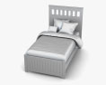 Ashley Lulu Twin Panel bed 3D модель