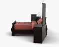 Ashley Huey Vineyard Sleigh 寝室セット 3Dモデル