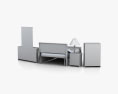Ashley Huey Vineyard Sleigh Schlafzimmer set 3D-Modell