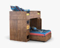 Ashley Alexander Youth Loft Bed 3d model
