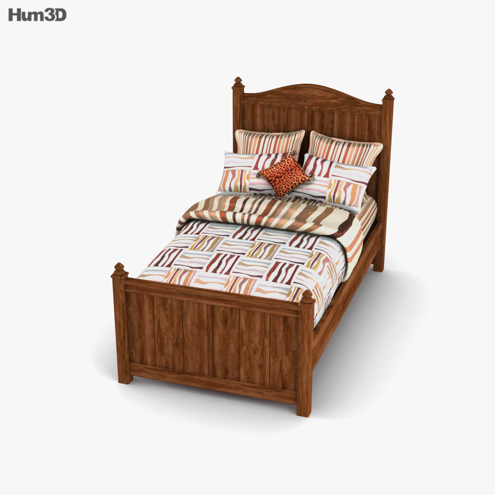 Ashley Camp Huntington Poster bed 3D model