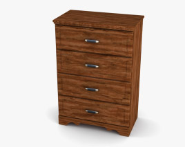 Ashley Camp Huntington Poster Chest of Drawers 3D model