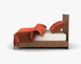 Ashley Colter Queen 面板床 3D模型