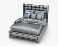 Ashley Diana Queen Upholstered Headboard 床 3D模型