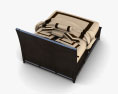 Ashley Martini Suite Queen Headboard Panel-Bett 3D-Modell