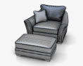 Ashley Lena - Putty Oversized Кресло 3D модель