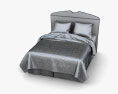 Ashley Julianna Queen Full Panel bed 3D 모델 