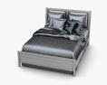 Ashley Nico Queen Panel bed 3d model