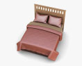 Ashley Panel bed 3D модель