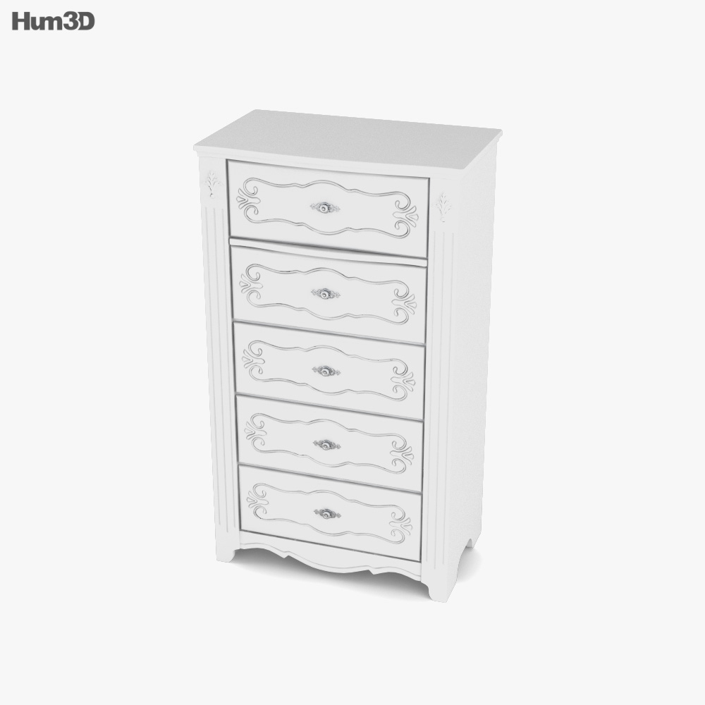 Ashley Exquisite Chest of Drawers 3d model