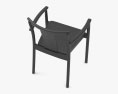Audo Merkur 식탁 의자 3D 모델 