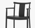 Audo Merkur Dining chair 3d model