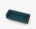 Autoban Woodrow Box 87 Fabric sofa 3d model