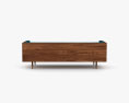 Autoban Woodrow Box 87 Sofa aus Stoff 3D-Modell