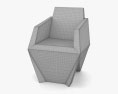B-Line Karim Rashid Gemma Chair 3d model