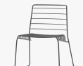 B-Line Park Chair 3d model