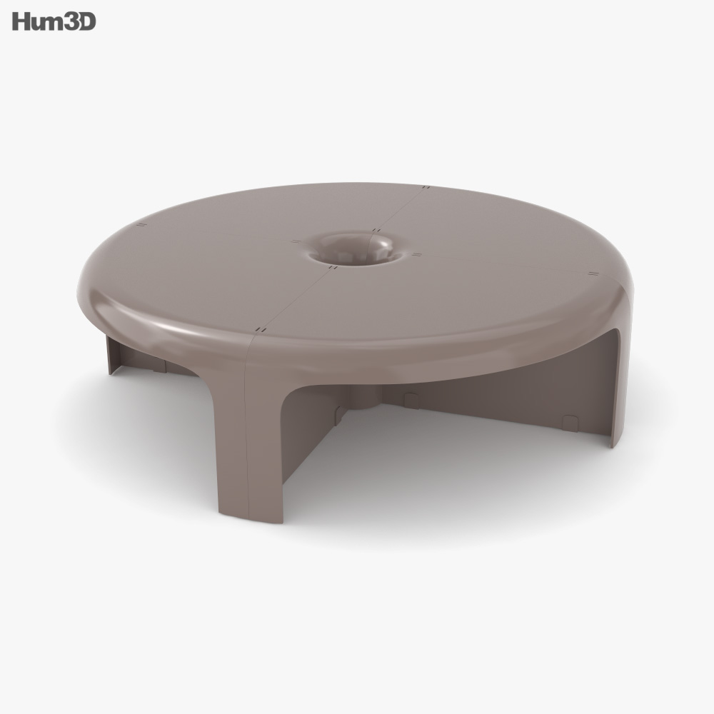 B-Line 4x4 Coffee table 3D model