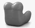 B and B Serie Up 2000 Armchair 3d model