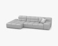 B and B Tufty Sofa 3D-Modell