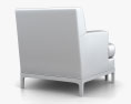 Baker Celestite Lounge chair 3d model