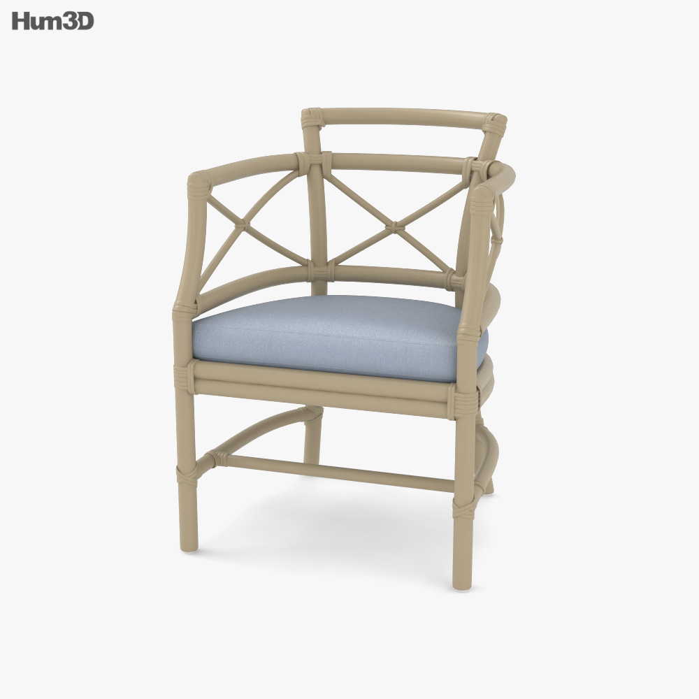 Baker McGuire Gondola Chair 3D model