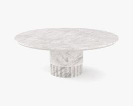 Baker Agora Table Ronde Modèle 3D