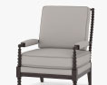 Bassett  Pippa 扶手椅 3D模型