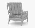 Bassett  Pippa 肘掛け椅子 3Dモデル