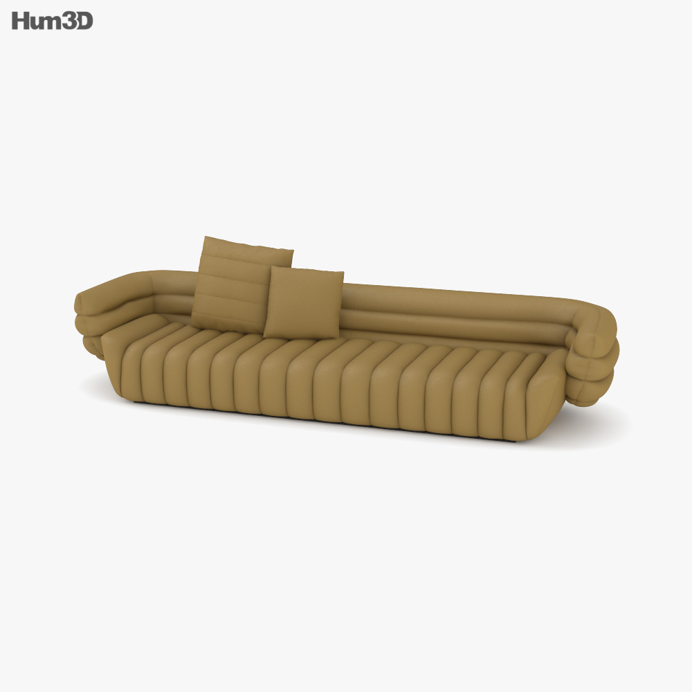 Baxter Tactile Sofa Modèle 3D