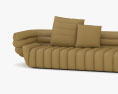 Baxter Tactile Sofa 3d model