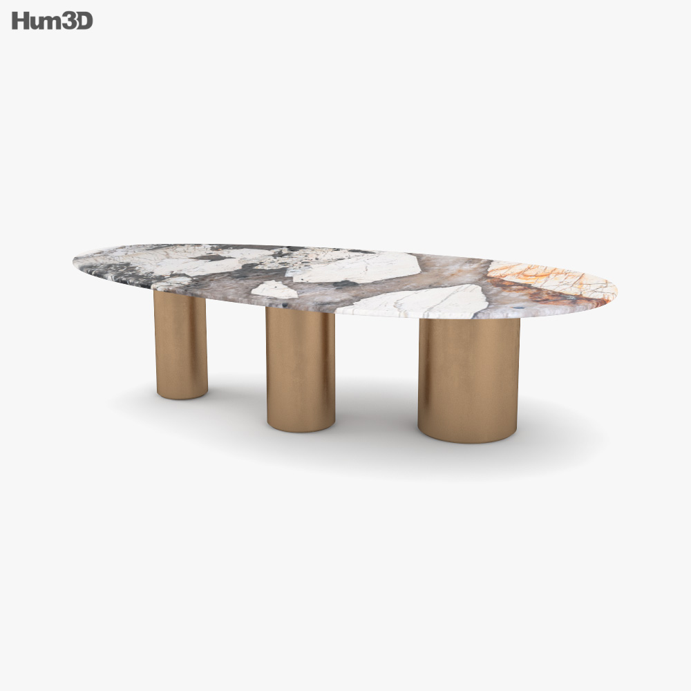 Baxter Lagos Dining table 3D model